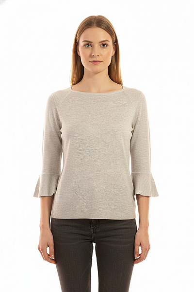  Halenka Jednobarevná Šedá Talk About Vel. 38