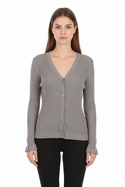 Dámský Cardigan Šedý