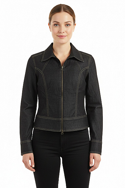 Dámská Bunda Černá Vel. 36