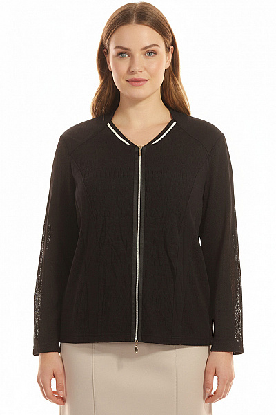 GERRY WEBER Dámská Bunda Černá