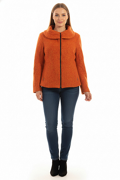 Dámský Kabát Oranžový