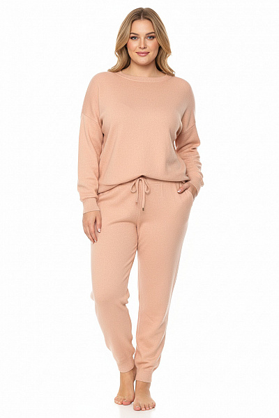 Dámský Komplet Růžový Second Hand Vel. M/L