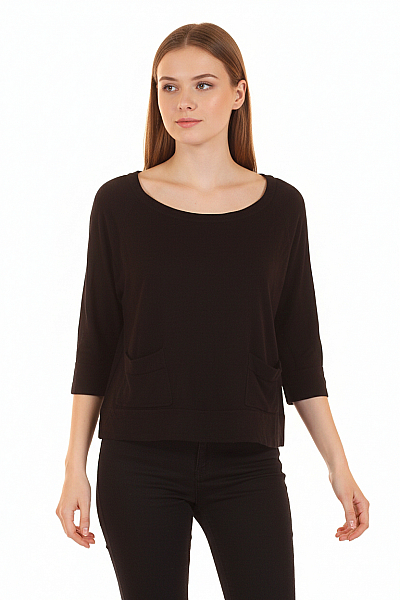 Halenka Černá Second Hand Vel. 36