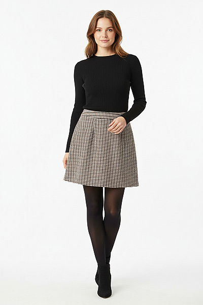  Sukně áčková Šedá Vel. 38