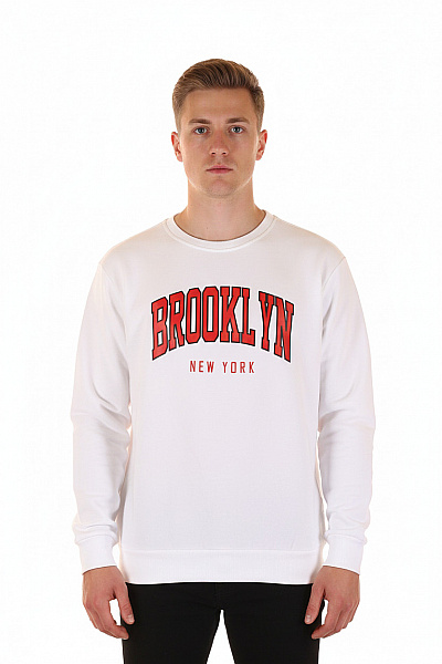 Pánská Mikina Bílá Vel. L