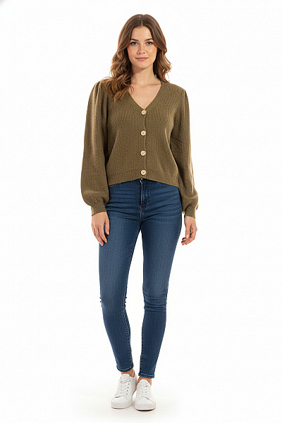 Noisy May Dámský Svetr Zelený Vel. M