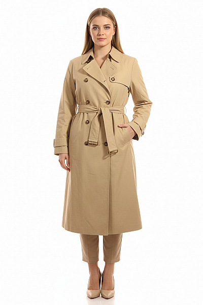 Dámský Trenčkot Béžový Vel. M/L