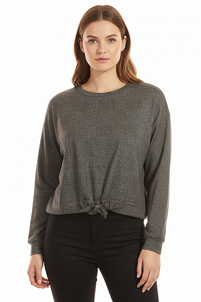 Dámská Mikina Bez Zapínání Šedá Primark Second Hand Vel. 46