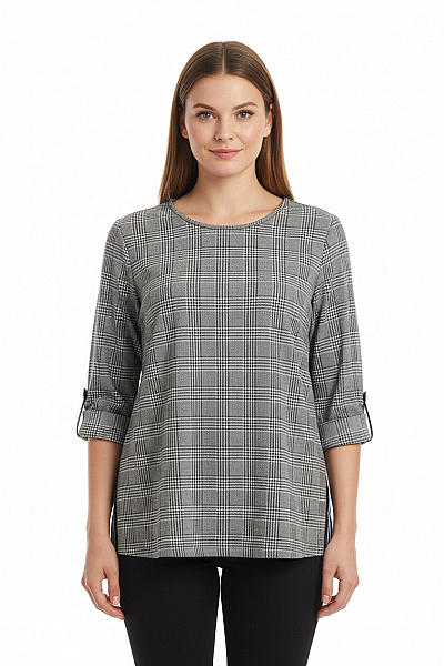 ZIZZI Halenka Šedá Vel. L