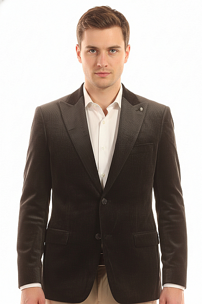 Společenské Pánské Sako Černé ZARA Vel. 52