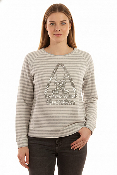 GAASTRA Dámská Mikina Bez Zapínání Šedá Second Hand Vel. L