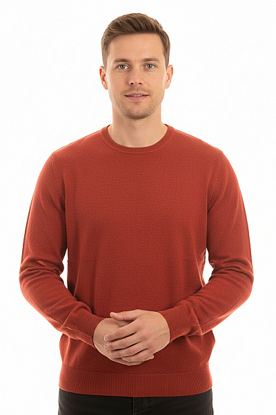 Canda Pánský Pulovr Červený Vel. M