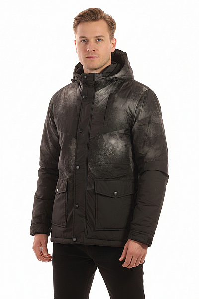 Zimní Pánská Bunda Černá Chapter Vel. L