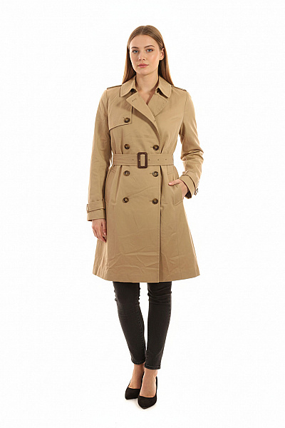 Dámský Trenčkot Hnědý Vel. 46