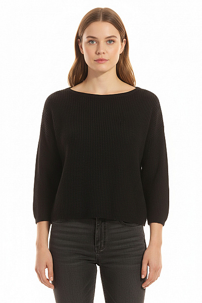 Dámský Pulovr Černý Amisu Vel. L