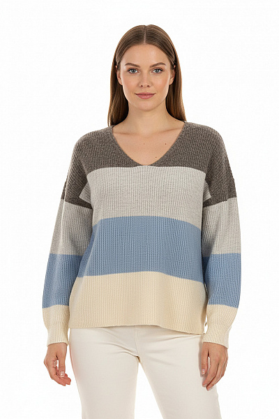 Dámský Pulovr Polyesterový Barevný VERO MODA