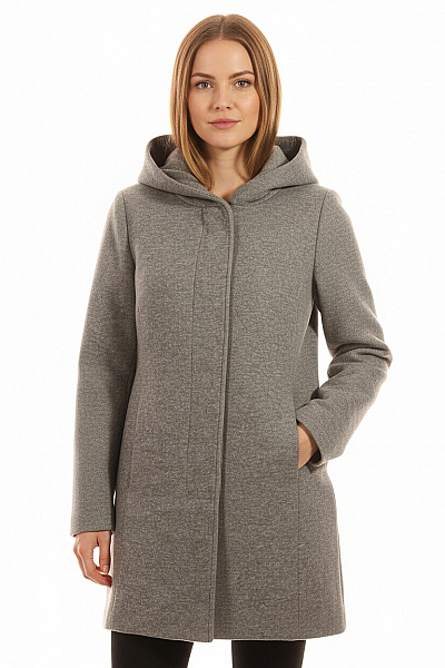 VERO MODA Krátký Dámský Kabát Šedý Vel. M