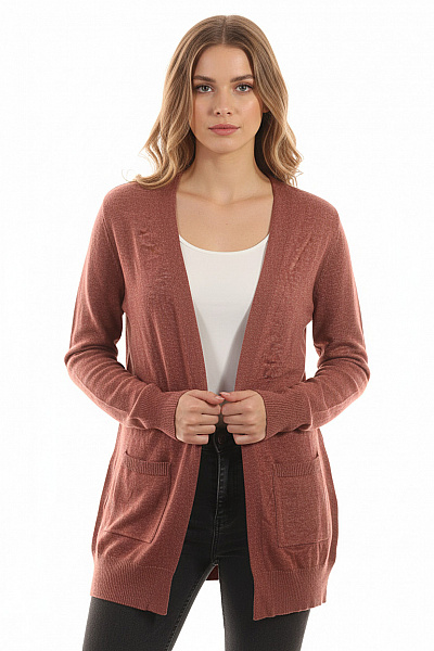 Dámský Svetr Vínový Vel. 42