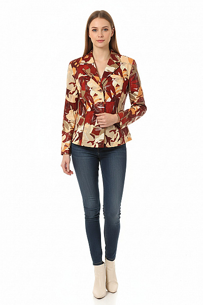 Dámské Blejzr Barevný Second Hand Vel. 36