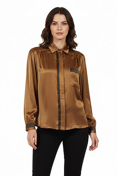 Dámská Košile Zlatá LOUIS FERAUD