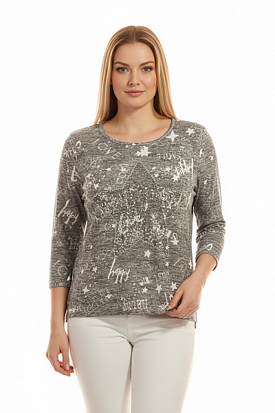 Halenka Šedá Gina Benotti Second Hand Vel. XL