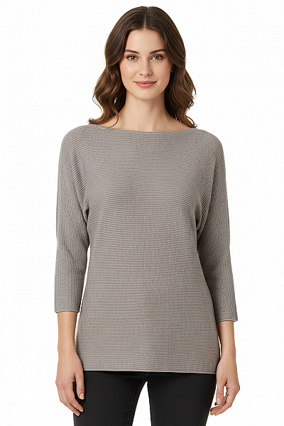  Halenka Pletená Šedá Vel. XS