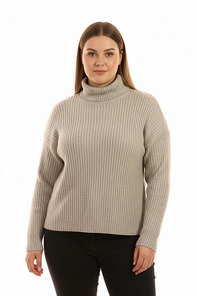 Dámský Svetr Šedý Vel. XL