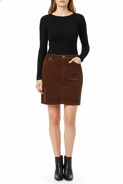 Sukně Hnědá BONPRIX Vel.  40