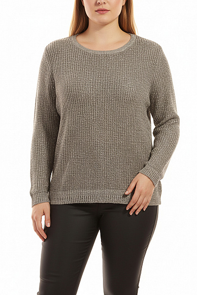 Dámský Pulovr Šedý Second Hand