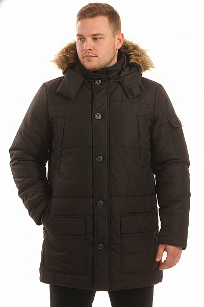 Pánská Bunda Černá Livergy Vel. 54