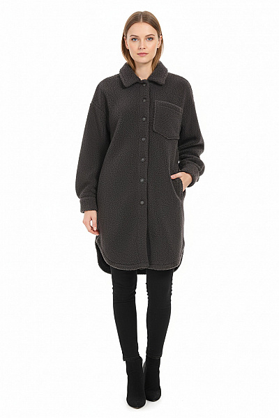 Primark Krátký Dámský Kabát Šedý Vel. 38