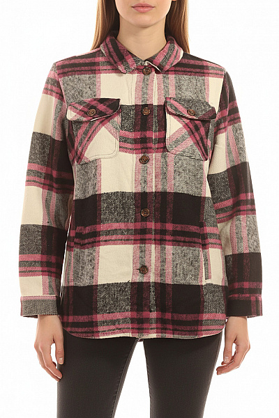 Krátký Dámský Kabát Barevný Vel. 40