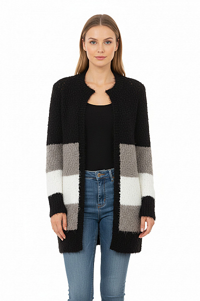 Dámský Svetr Černobílý Vel. L