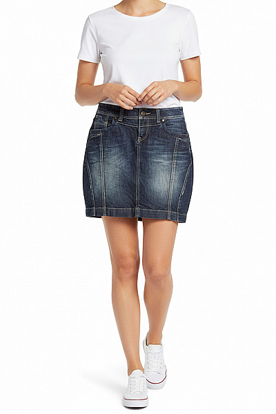 Balonová  Sukně Modrá S.OLIVER Vel. 36