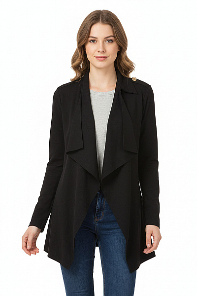 Amisu Dámský Svetr Černý Vel.  36