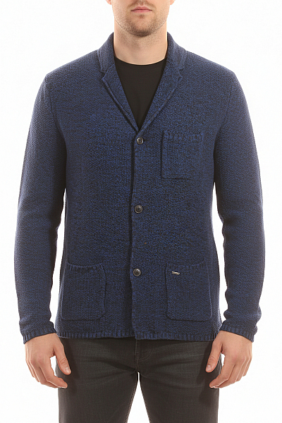 Pánský Cardigan Modrý Vel. L