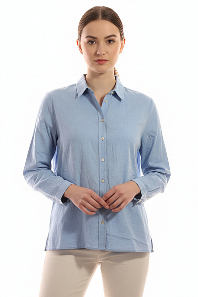 Společenská Dámská Košile Modrá Smith & Soul Vel. XS