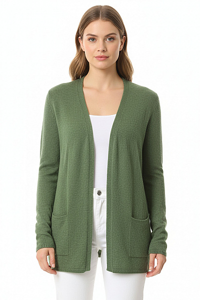 Dámský Cardigan Zelený Vel. M