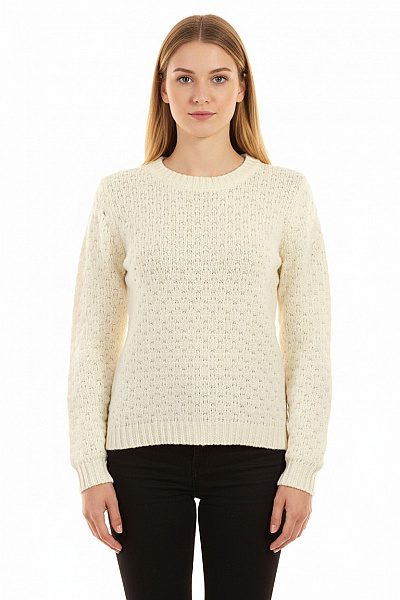 Dámský Pulovr Bílý Vel. M