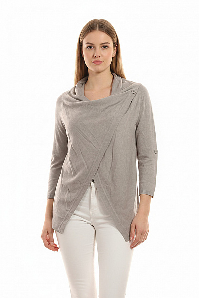 Dámský Svetr Šedý Vel. 42