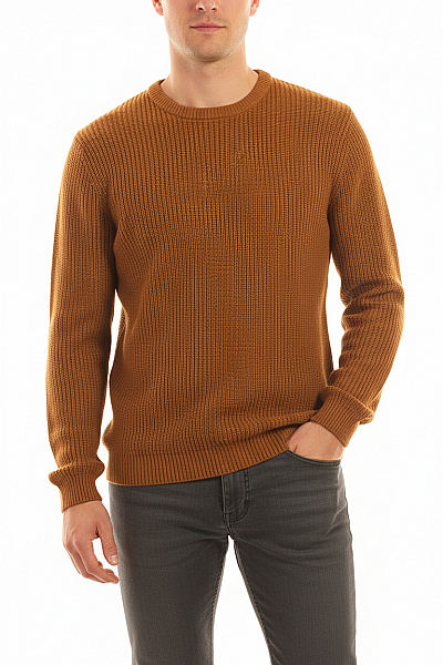 CLOCKHOUSE Pánský Svetr Hnědý Vel. M