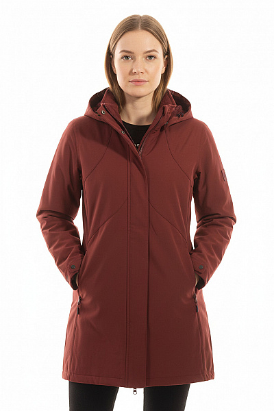 Dámská Bunda Vínová Vel. 42