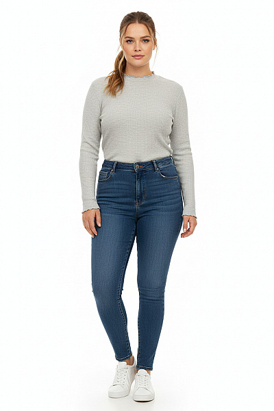 Dámský Pulovr Šedý PIMKIE Second Hand Vel. L