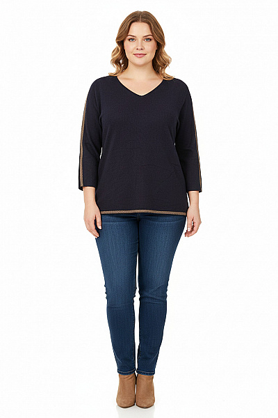 Dámský Pulovr Modrý