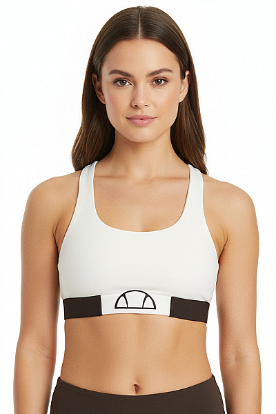 Dámské Prádlo Sportovní Podprsenka Bílá Ellesse Vel.  34