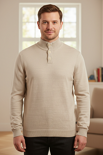 Pánská Mikina Bez Zapínání Šedá S.OLIVER Vel. XL