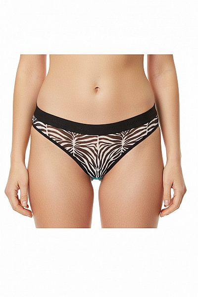 Hugo Boss Dámské Kalhotky Černobílé Vel. L