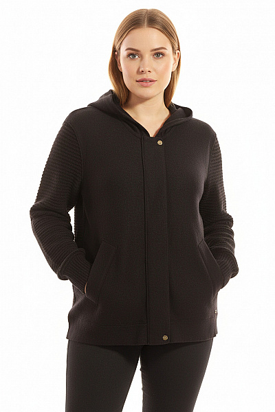 Dámský Svetr Vlněný Černý MARCCAIN Second Hand