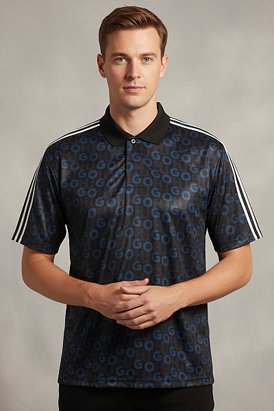 Pánské Tričko Modré Hugo Boss Vel. M