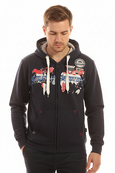 Norway Pánská Mikina Modrá Vel. L